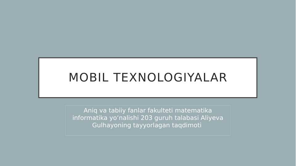 Product slide 1