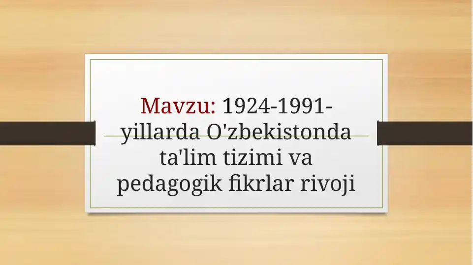 Product slide 1