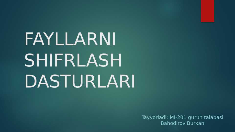 Product slide 1