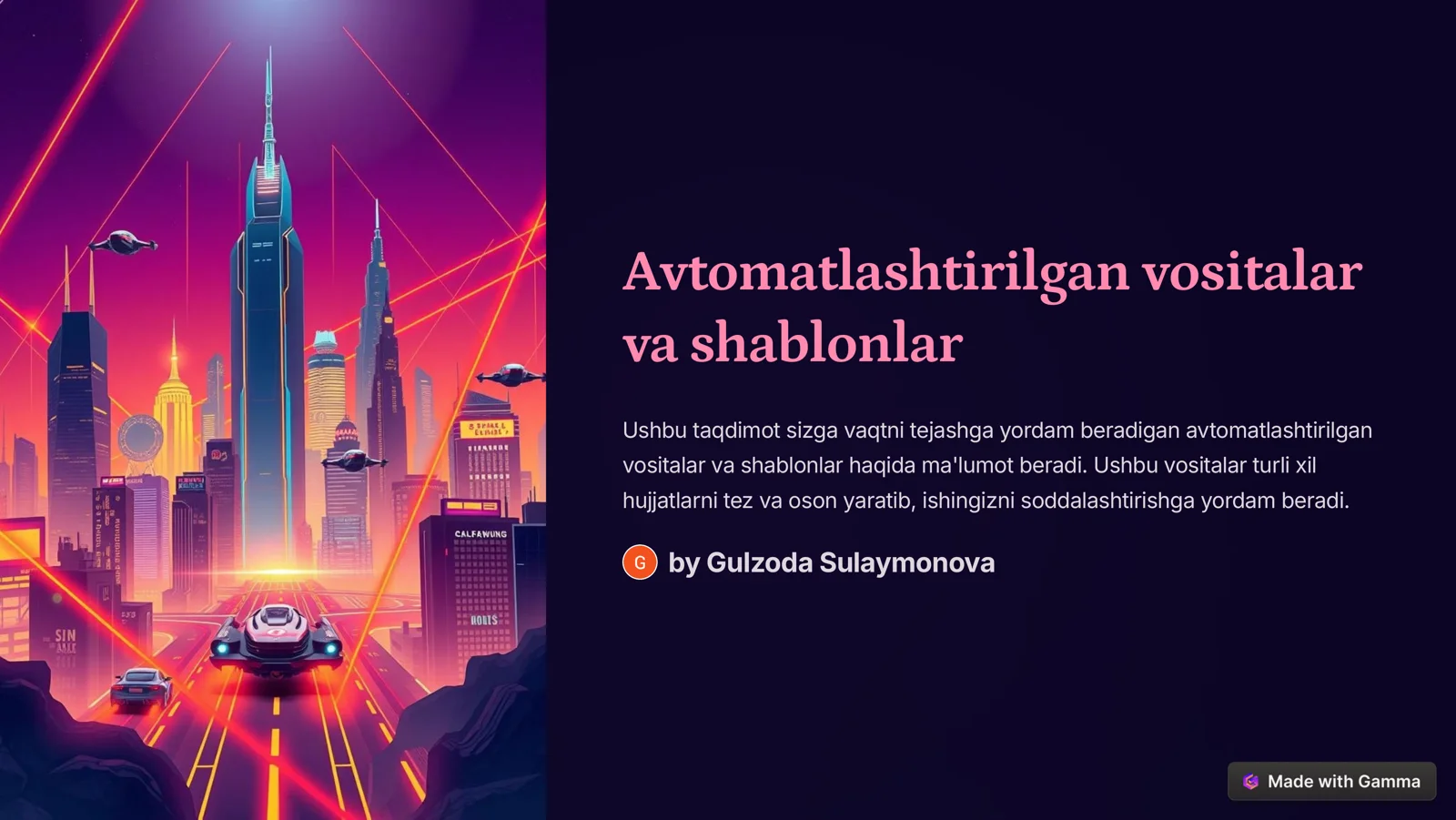 Product slide 1