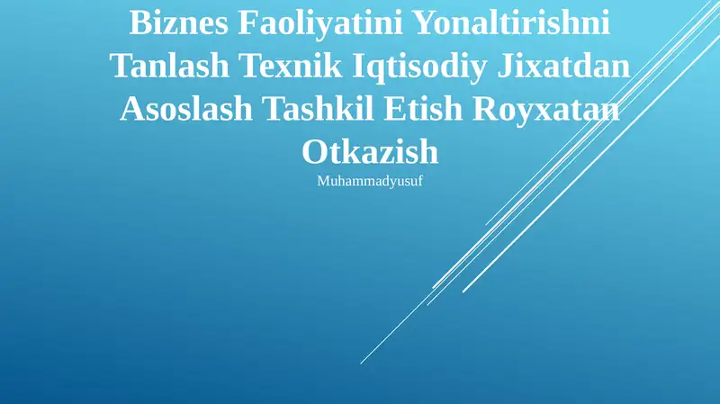 Product slide 1