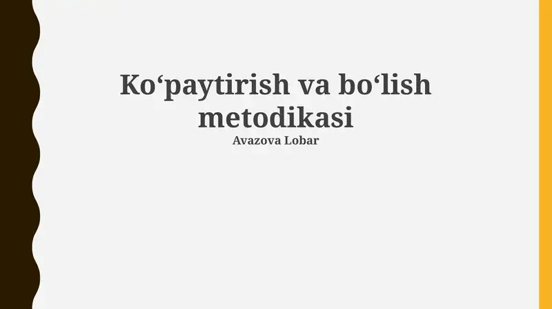 Product slide 1
