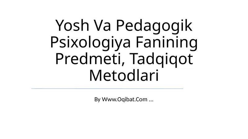 Product slide 1