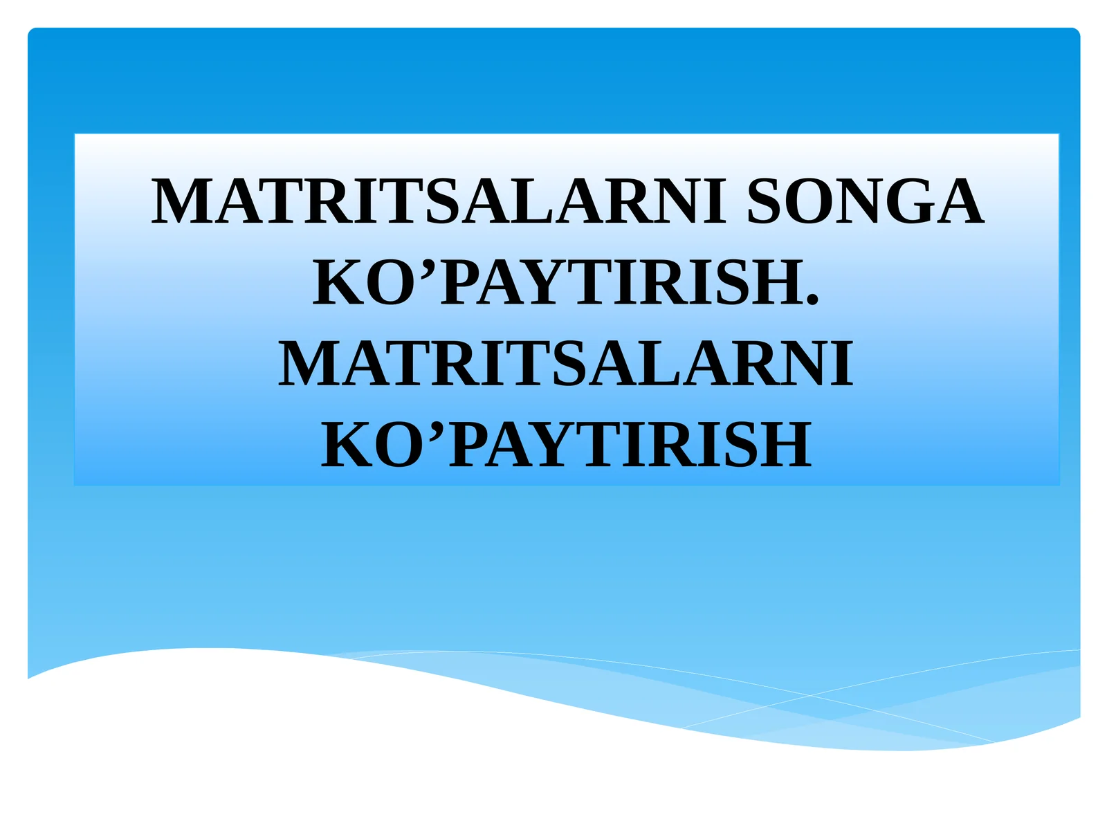 Product slide 1