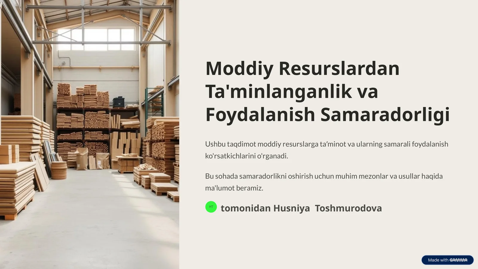 Product slide 1