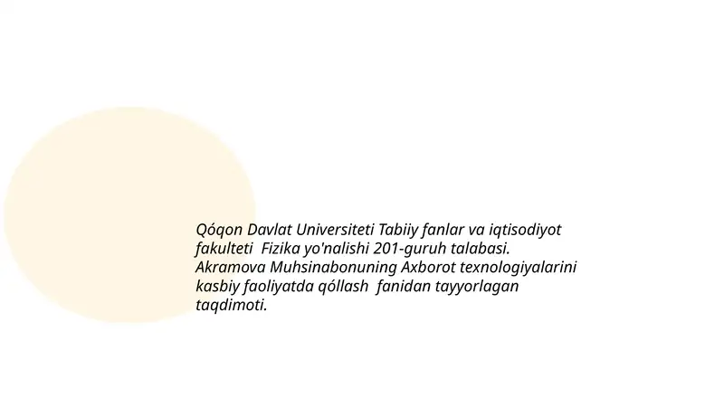 Product slide 1