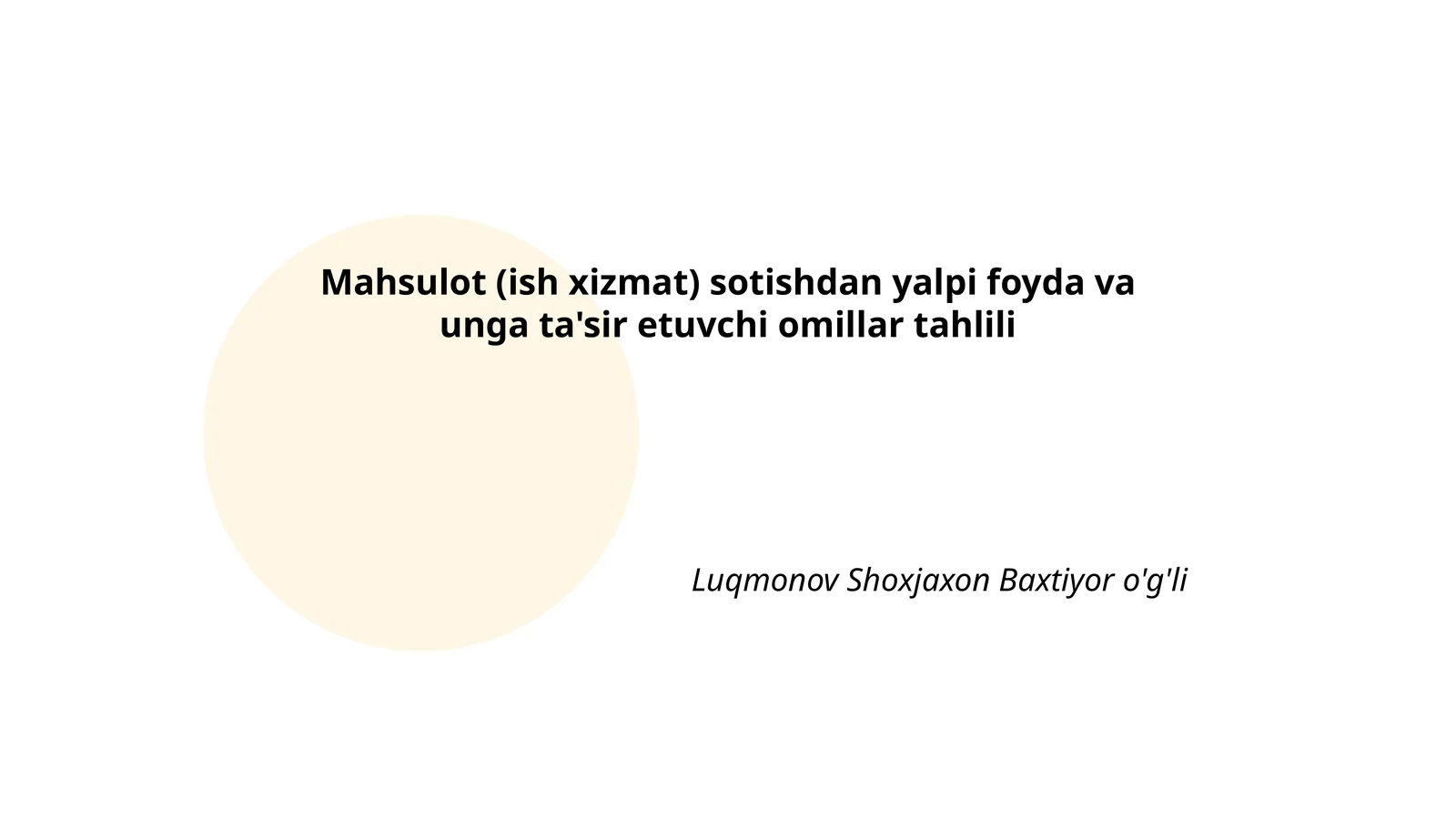Product slide 1