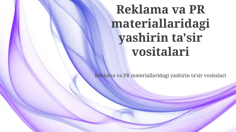 Product slide 1
