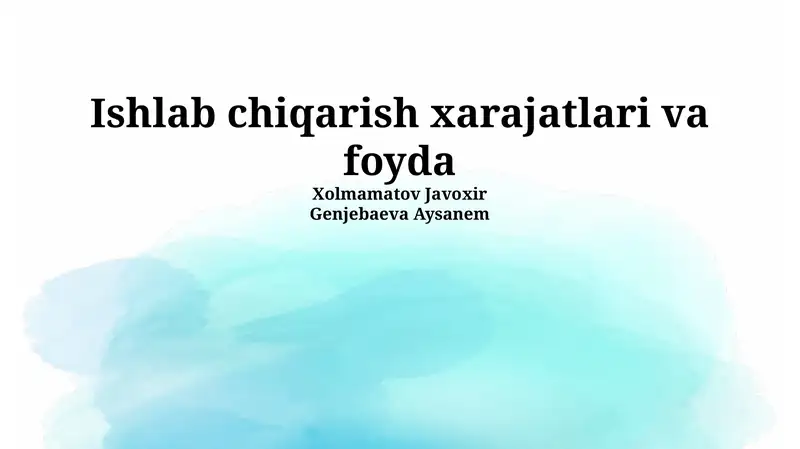 Product slide 1