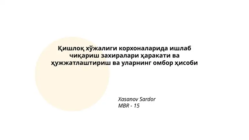Product slide 1