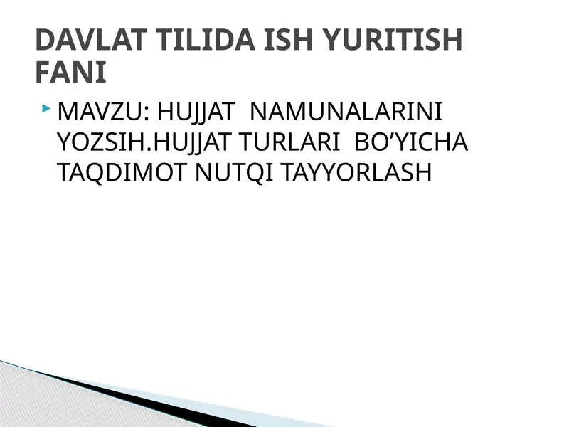 Product slide 1