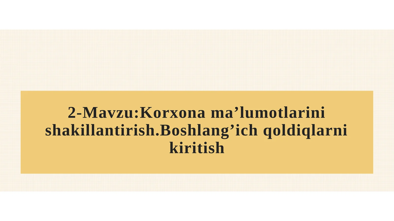 Product slide 1