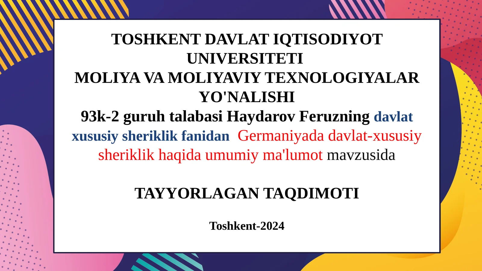 Product slide 1