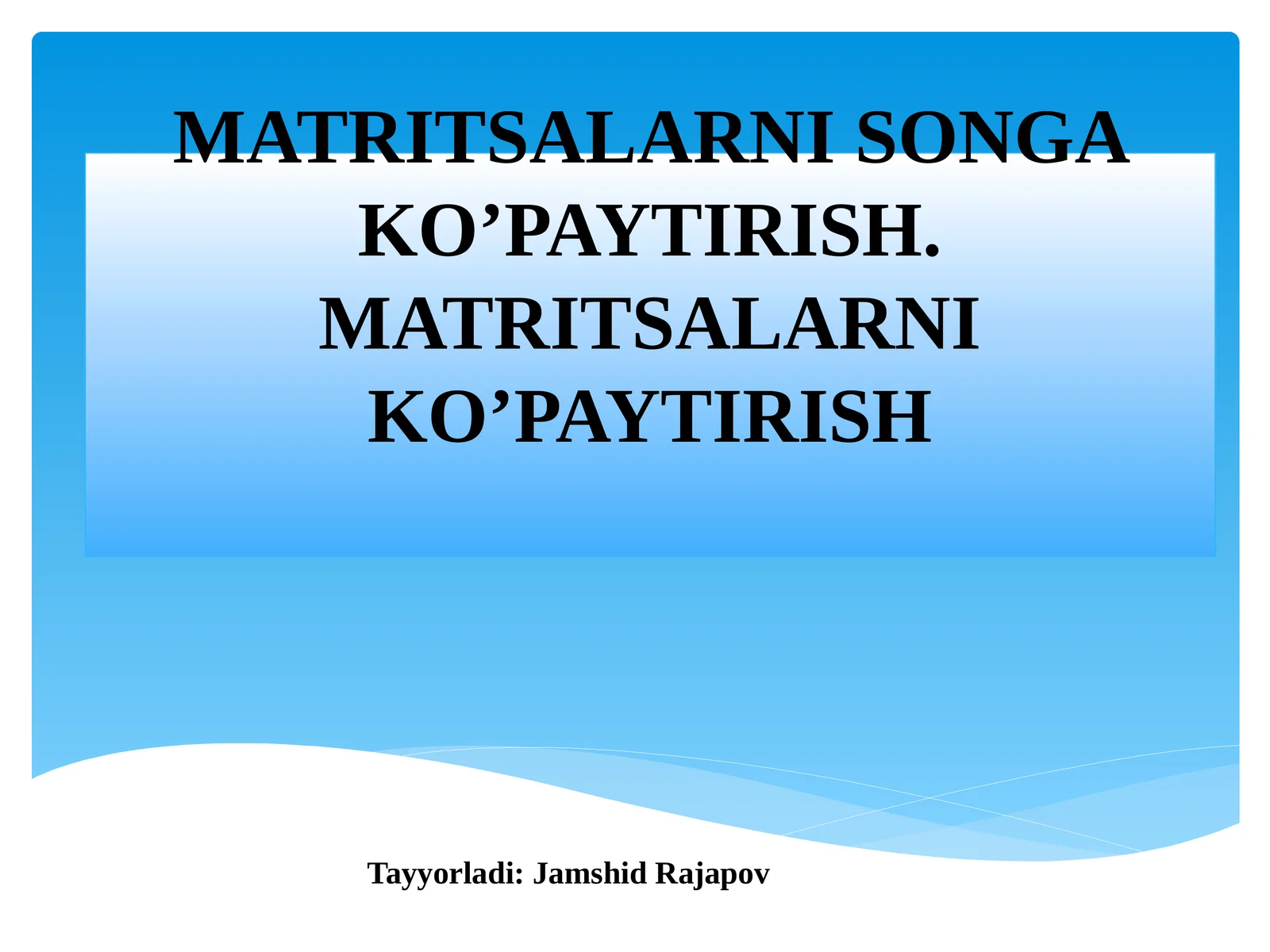 Product slide 1