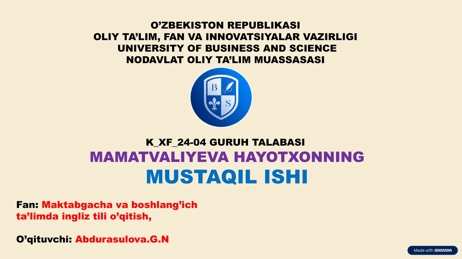 Product slide 1
