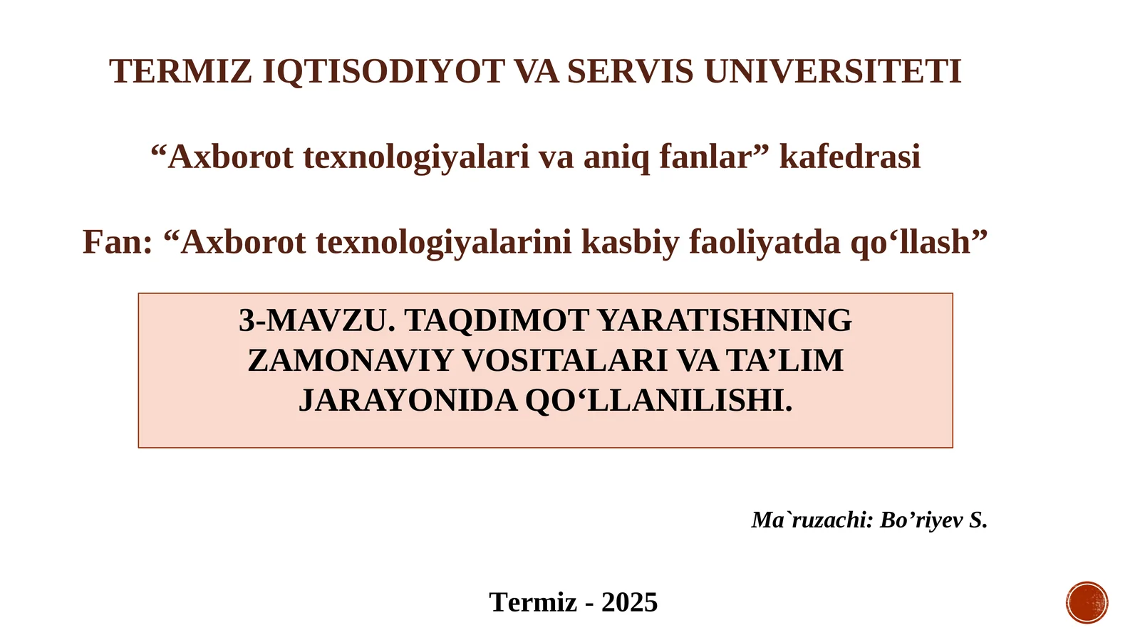 Product slide 1