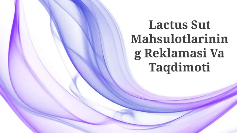 Product slide 1