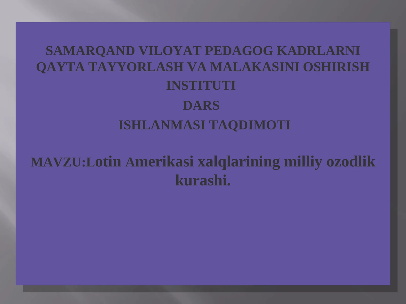 Product slide 1