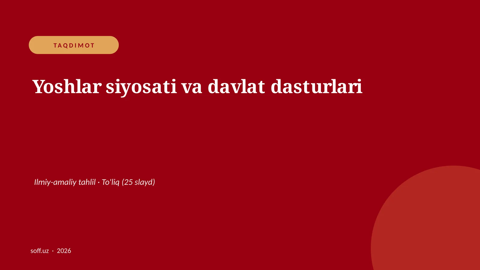 Product slide 1
