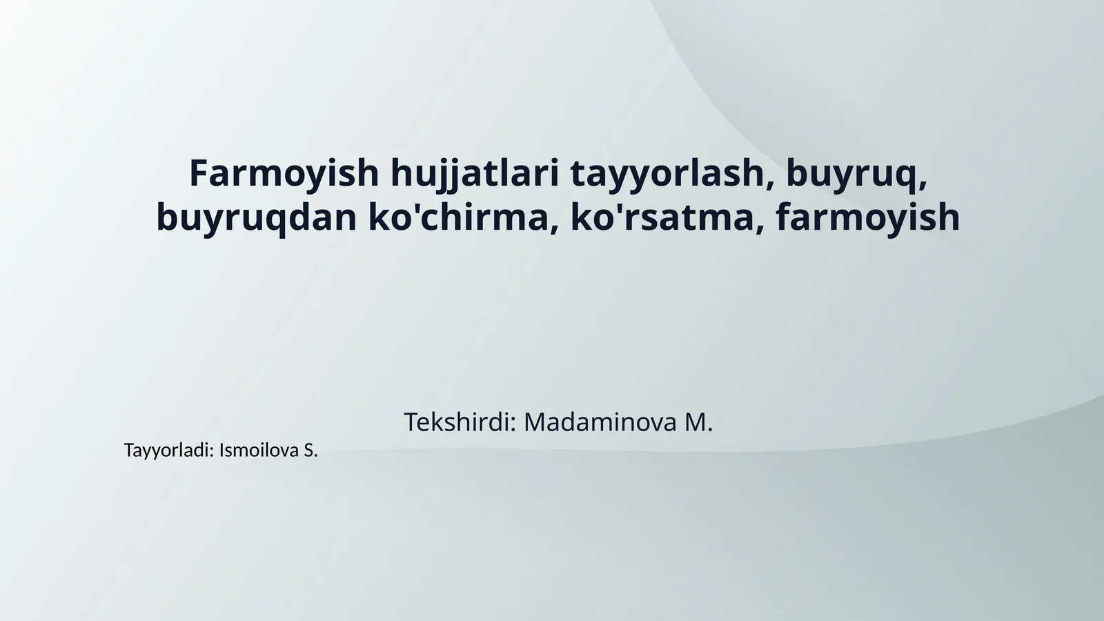 Product slide 1
