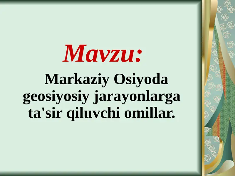 Product slide 1