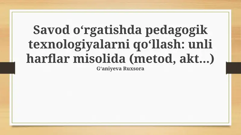 Product slide 1